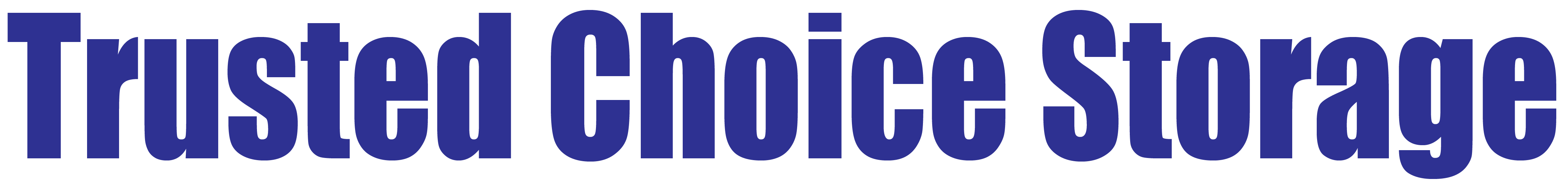 Trusted Choice Storage Logo